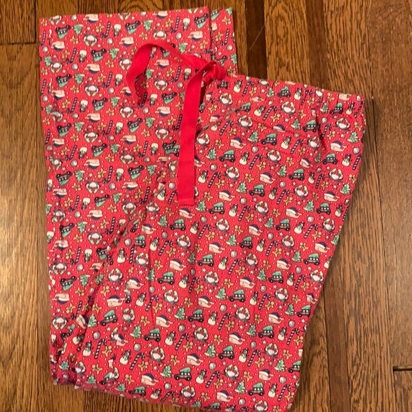 New without tags!   Vineyard Vines Santa Whales Christmas Pajama Pants XS. - Picture 6 of 9